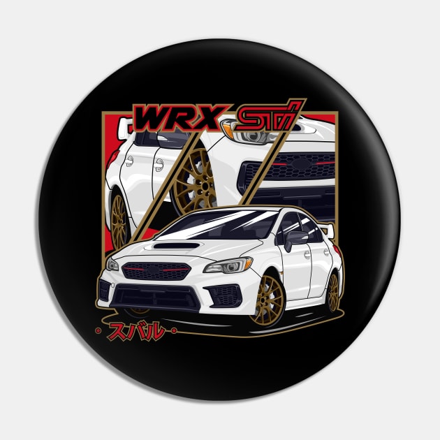 WRX STi Pin by WINdesign