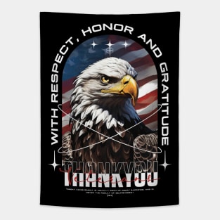 Eagle Memorial Day Tapestry