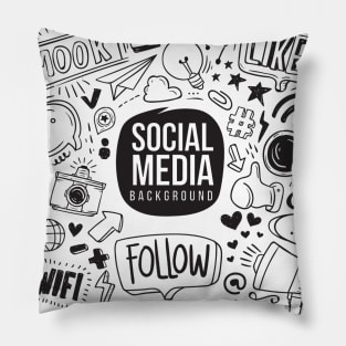 Social Media Pillow