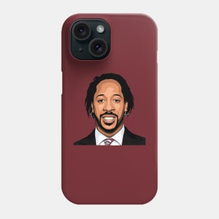 Katt Williams smile face illustration Phone Case