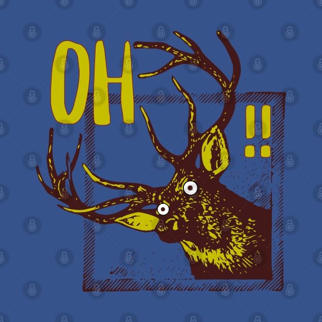 A Funny Animal Pun - Oh Deer Funny!! by vystudio