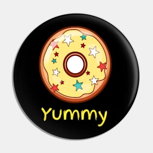 Yummy donut Pin