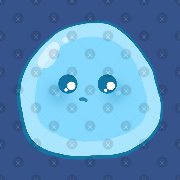 Cute Blue Slime by SlimeValleyGirl