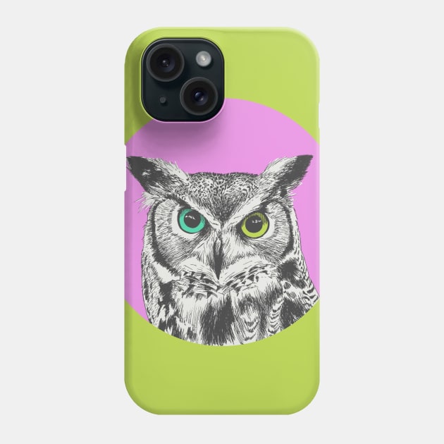 Watching Phone Case by ZekeTuckerDesign