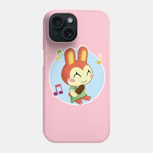 Bunnie with her ice cream Phone Case