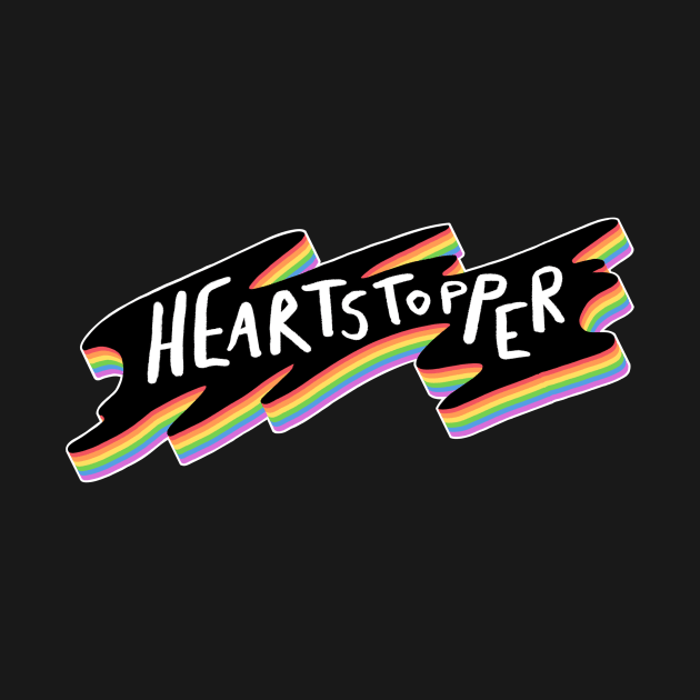 Heartstopper logo - pride by daddymactinus