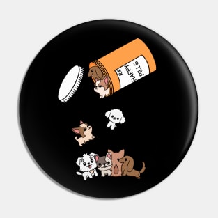 Happy Puppy Pills Prescription Pin