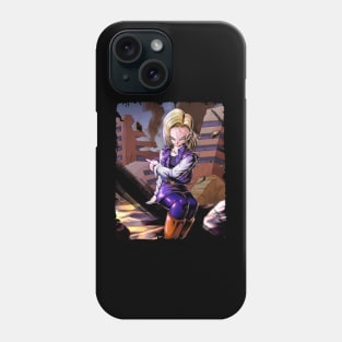 ANDROID 18 MERCH VTG Phone Case