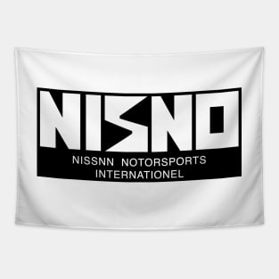 NISNO Initial D NISMO Old Logo Spoof White Tapestry