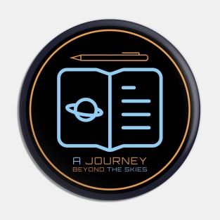 A Journey Beyond The Skies Logo Pin