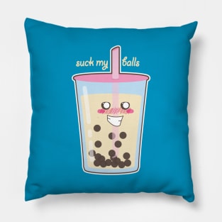 Suck My Bubble Tea Pillow