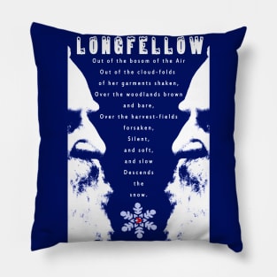 Henry Wadsworth Longfellow Pillow