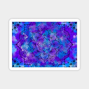 Galaxy Mandala Magnet