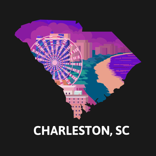 Disover Charleston, SC - Charleston - T-Shirt