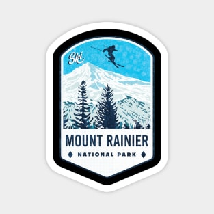 Ski Mount Rainier National Park - South Face Magnet