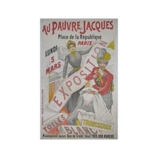 Affiche au Pauvre Jacques T-Shirt