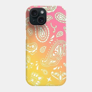 Paisley Pattern - Sunshine & Lime Phone Case