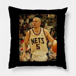 Jason Kidd - Vintage Design Of Basketball Pillow