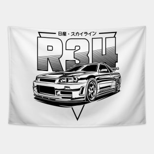 Skyline GTR R34 Tapestry