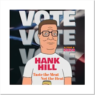 Buy 8x10 American Gothic King of the Hill Art Print Hank Hill Online in  India 