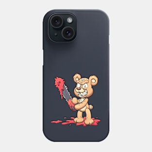 Chainsaw Teddy Bear Phone Case