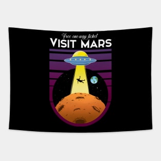 Visit Mars Tapestry