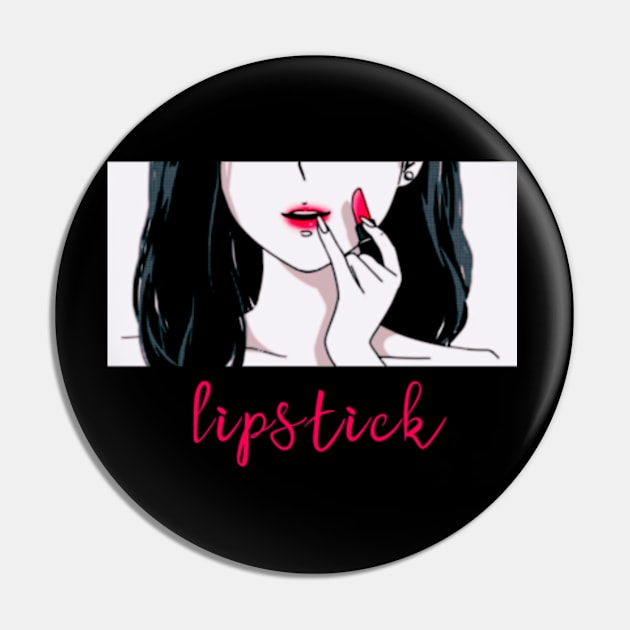 lipstick girl Pin by valival