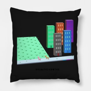 Bork and Pork in New York Pillow