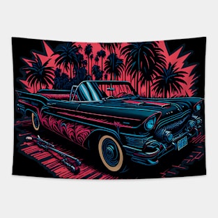 Vintage car Tapestry