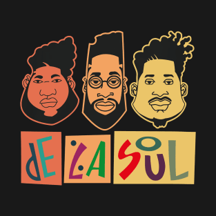 Retro Color De La Soul T-Shirt