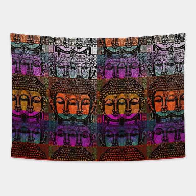 Ancient Buddha - Philosopher Tapestry by Highseller