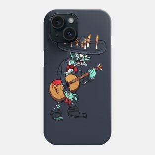 Day Of The Dead Zombie Mariachi Phone Case