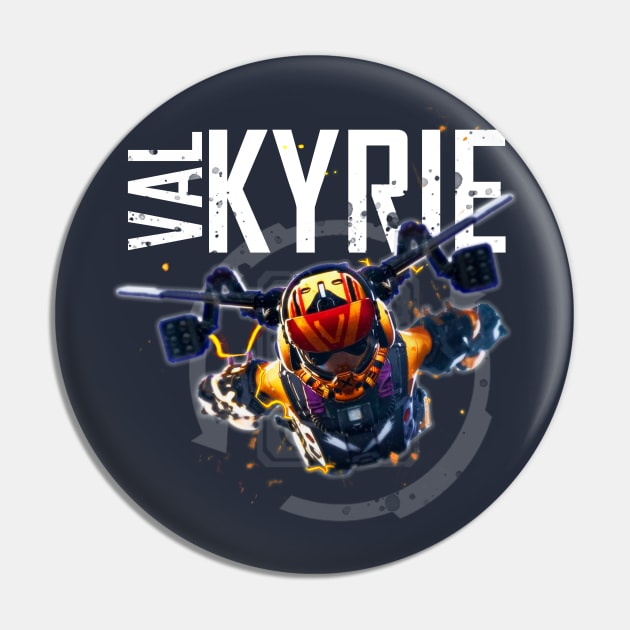 Apex Legends - VALKYRIE T-Shirt Pin by trino21