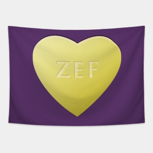 Zef Candy Heart - Lemon Tapestry