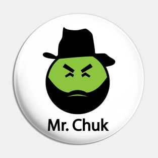 Mr. Chuk (Mr. Yuk's Offspring) Pin