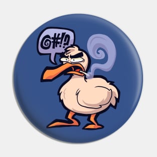 Grumpy Duck Pin