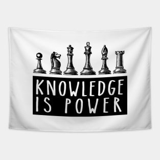 'Knowledge Is Power' Education For All Shirt Tapestry