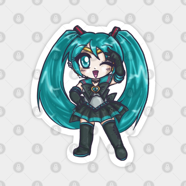 Sailor Miku Magnet by CharismaCat