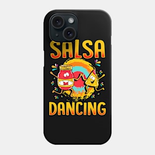 Funny Salsa Dancing Gift For Foodie Phone Case