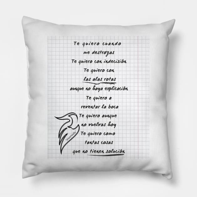 Songs in Spanish: Sicericide of the Spanish musician Leiva. Music in Spanish. Pillow by Rebeldía Pura