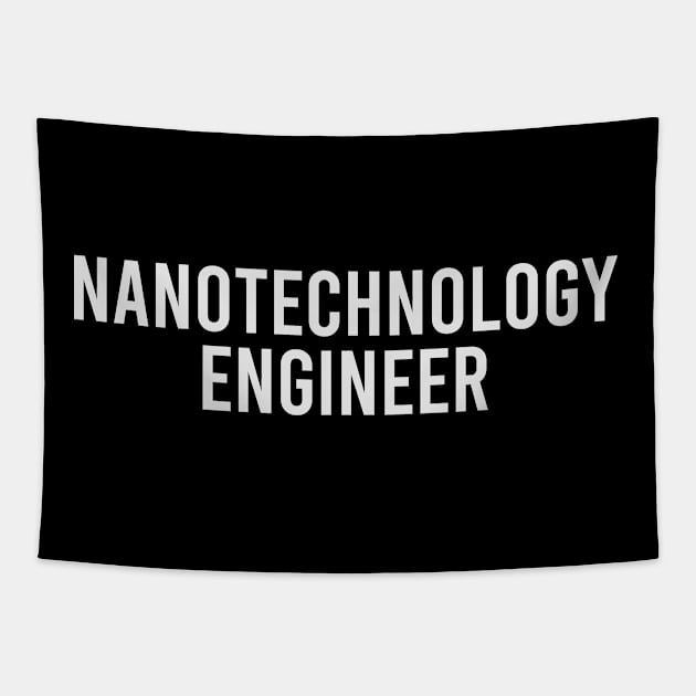 Nanotechnology Engineer Tapestry by Eric Okore