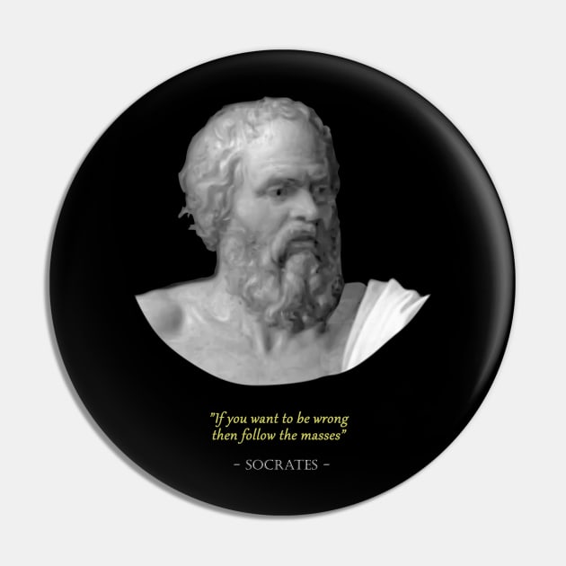 Socrates Pin by Nerd_art