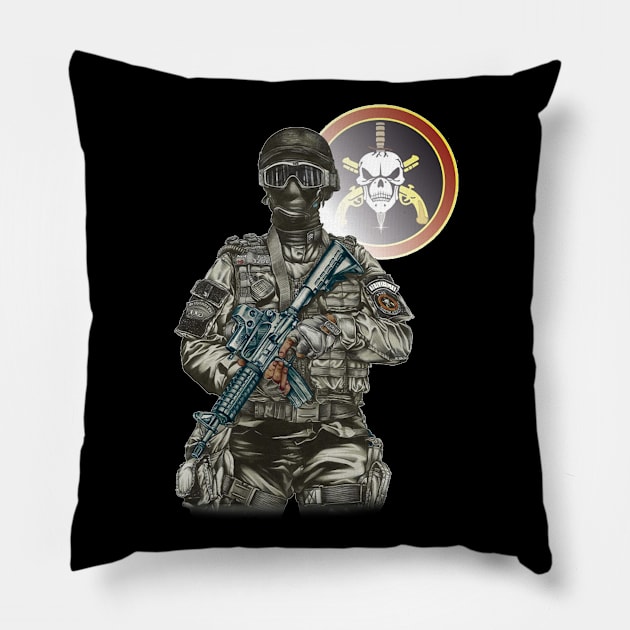 Special Police Operations Battalion Brazil (BOPE) Pillow by BambooBox