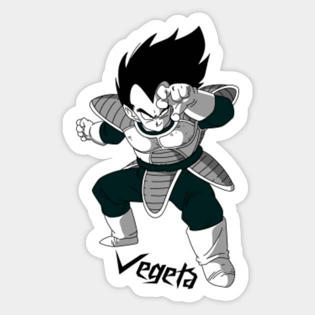 Dragon Ball Z Vegeta - Vegeta - Sticker | TeePublic