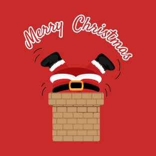 Merry christmas and Cute Santa Claus. T-Shirt