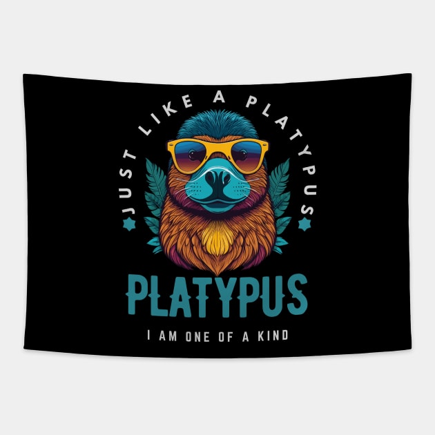 Platypus Tapestry by Pearsville