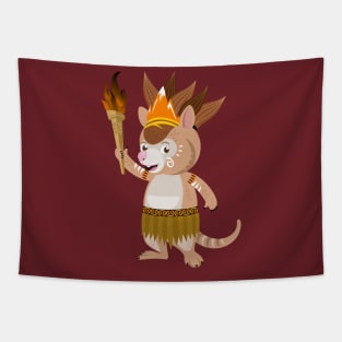 Maskot PON PAPUA 2021 Kangpho Obor Tapestry