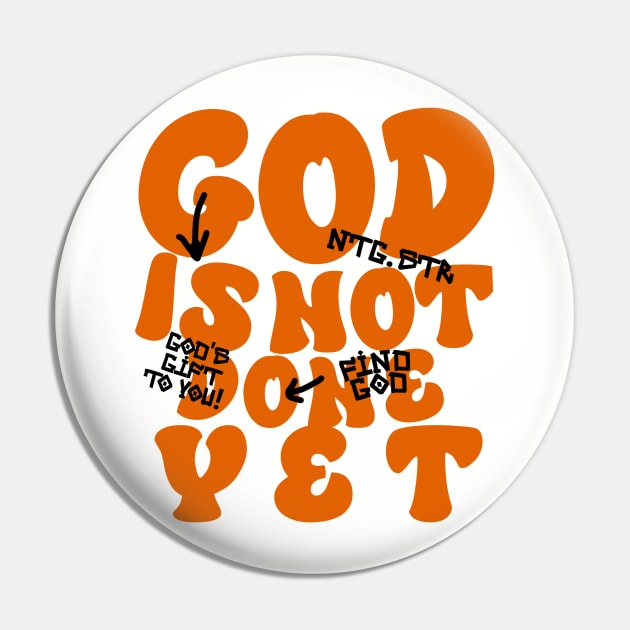 GOD Pin by NTG.STORE