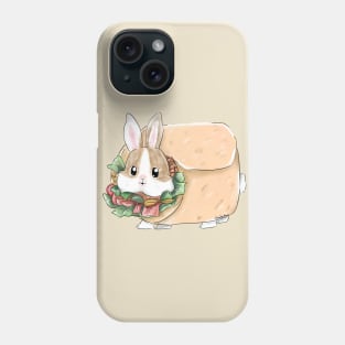 Rabbit and Kebab _ Bunniesmee cute Food Phone Case