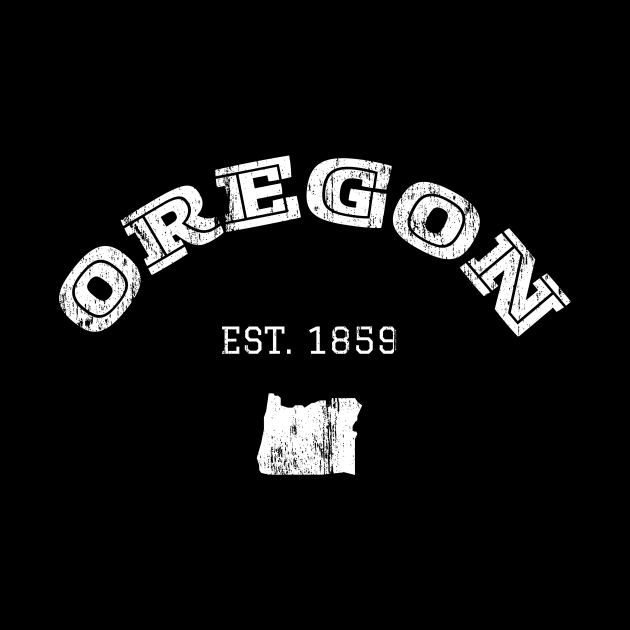 Oregon State 1859 Retro USA Pride by Foxxy Merch